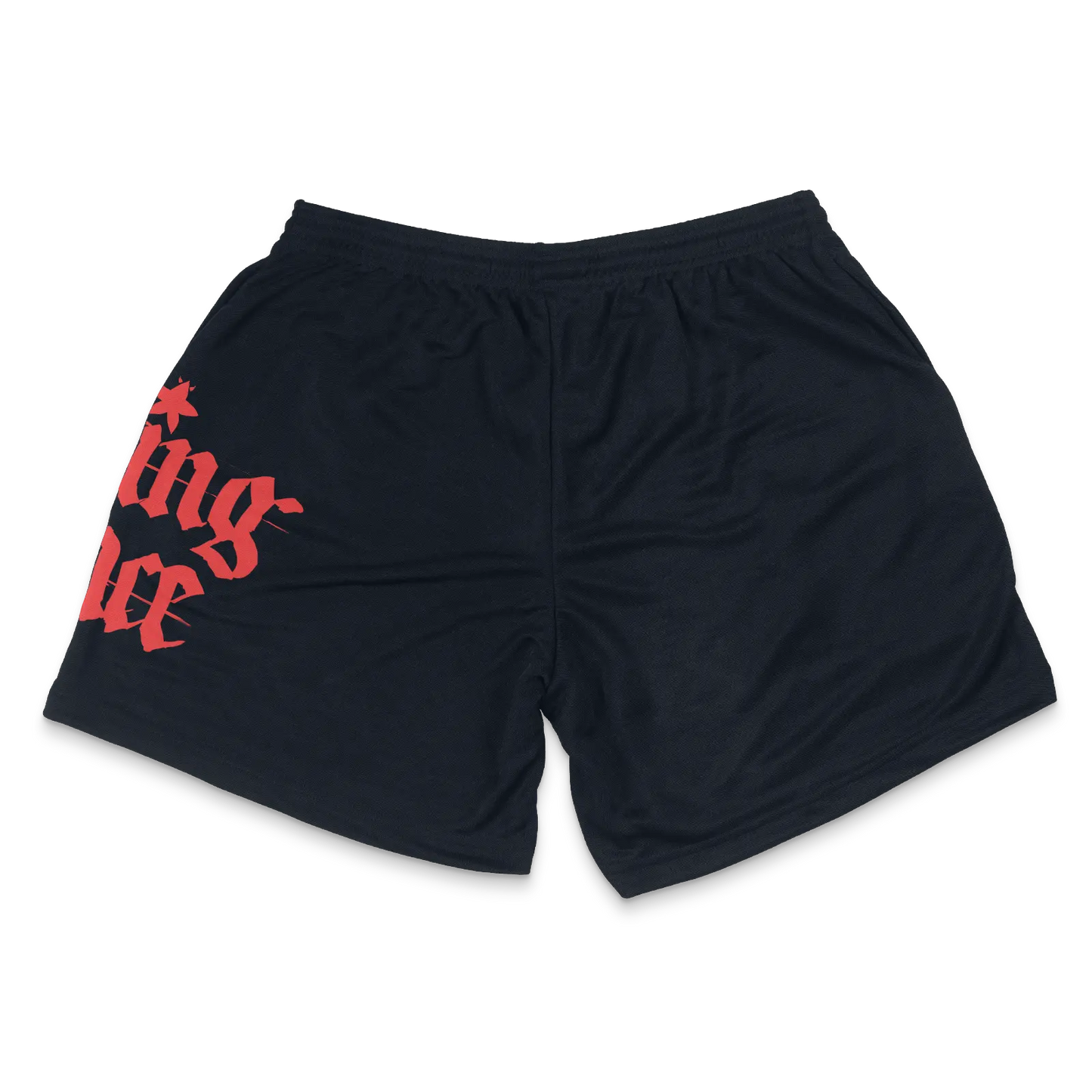 HURTMORE Navy Poly Shorts - HurtingPeace