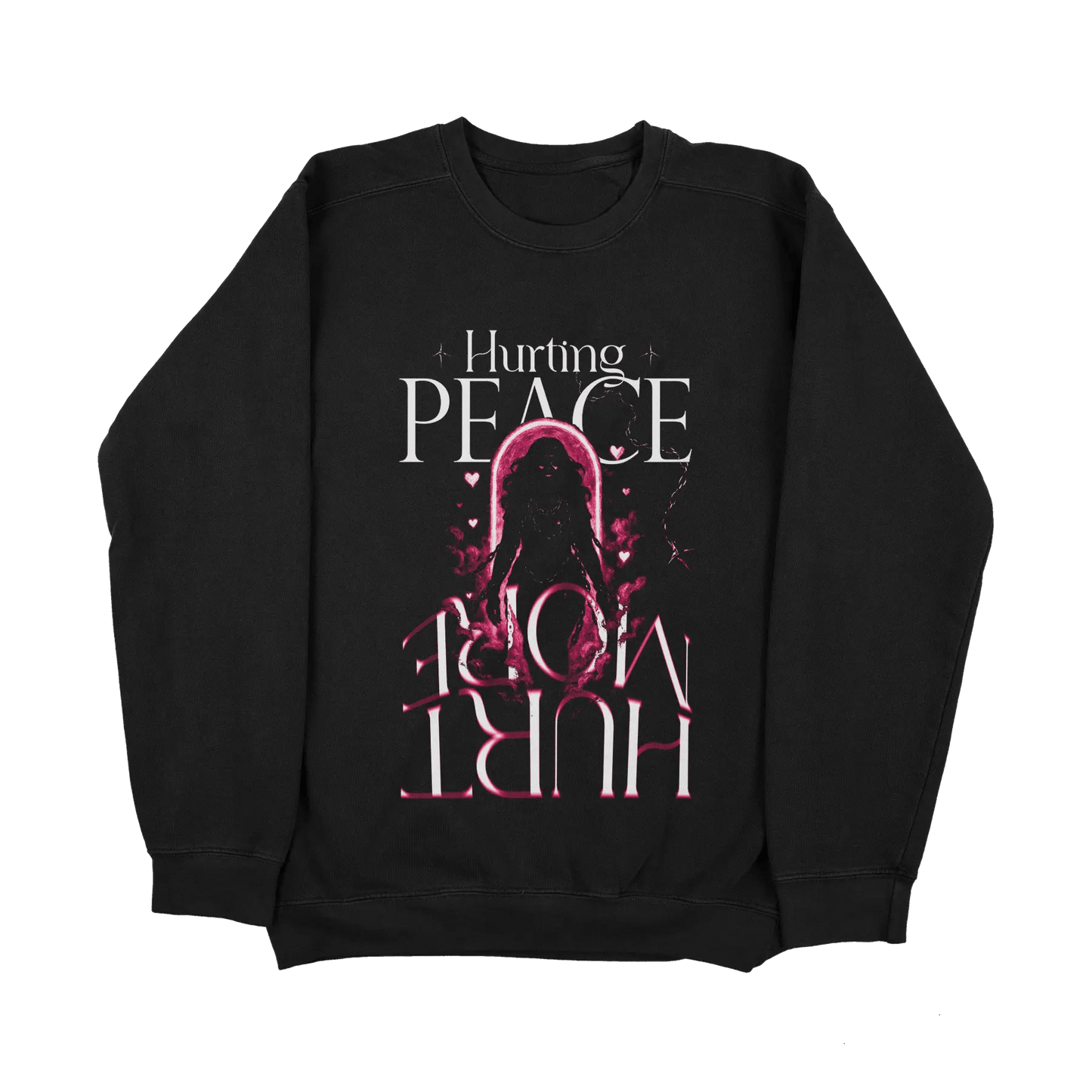 Aether Black Sweatshirt - HurtingPeace