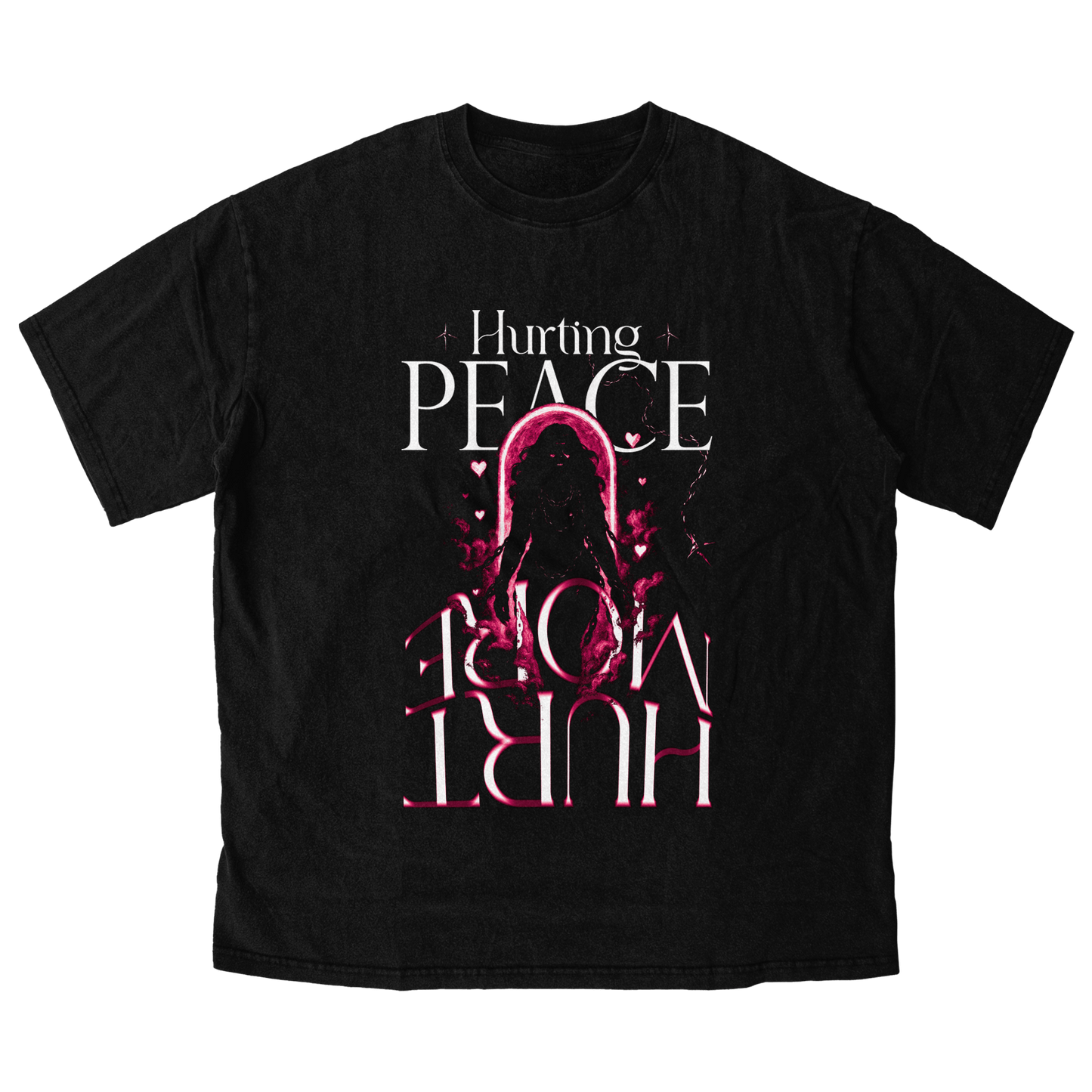 Aether Black Tee - HurtingPeace