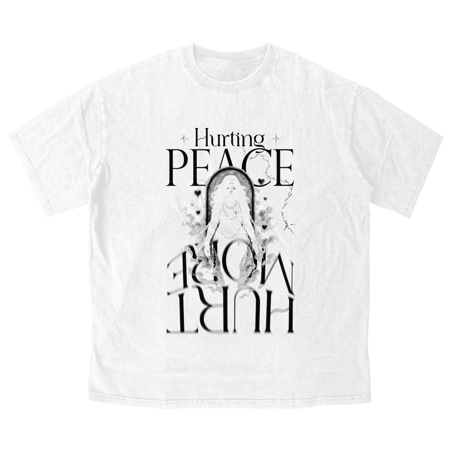 Aether White Tee - HurtingPeace