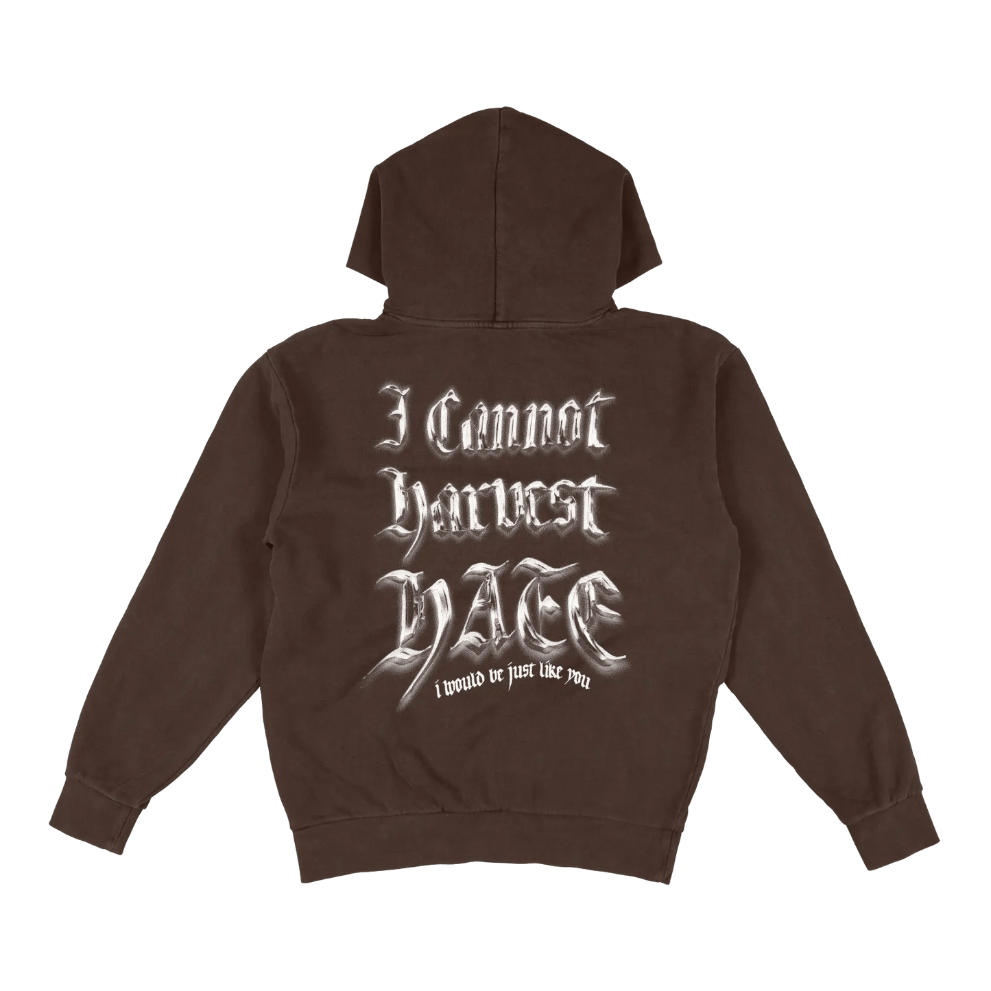 Peaceful Mocha Hoodie - HurtingPeace