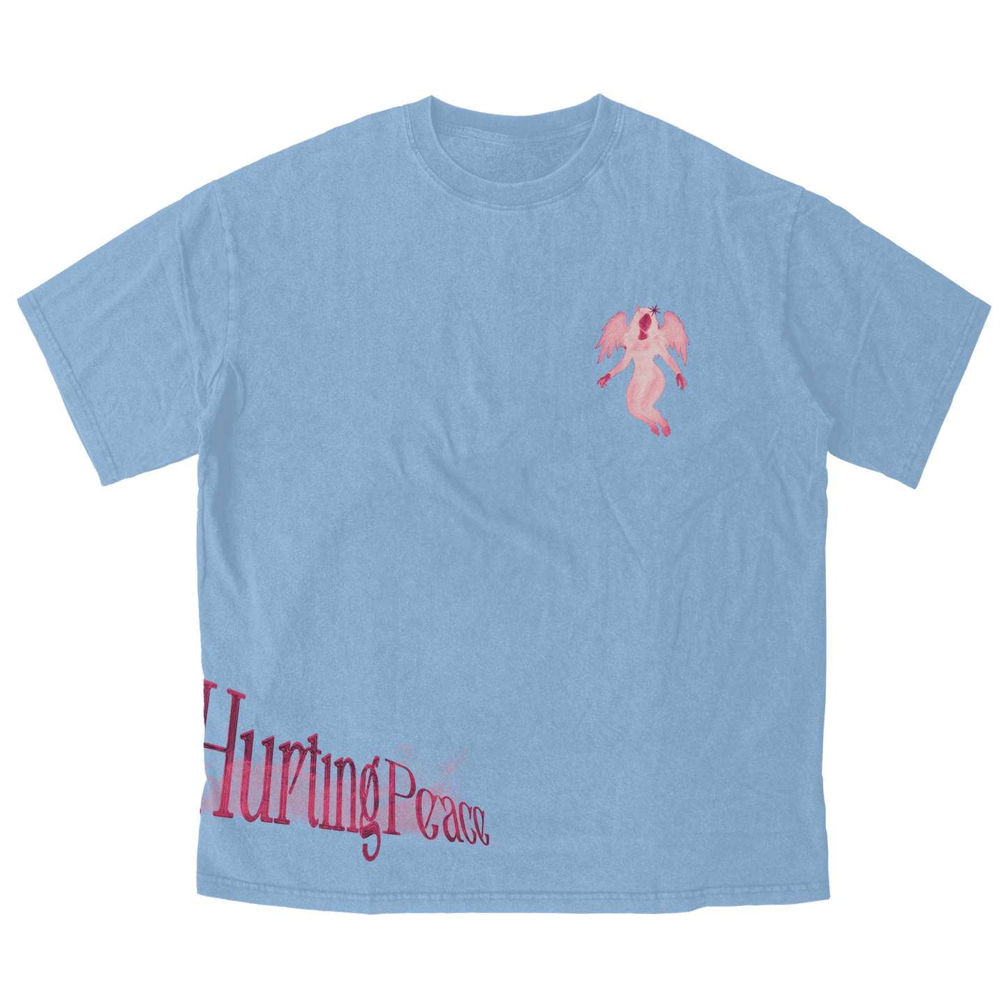 Pixie Baby Blue Tee - HurtingPeace