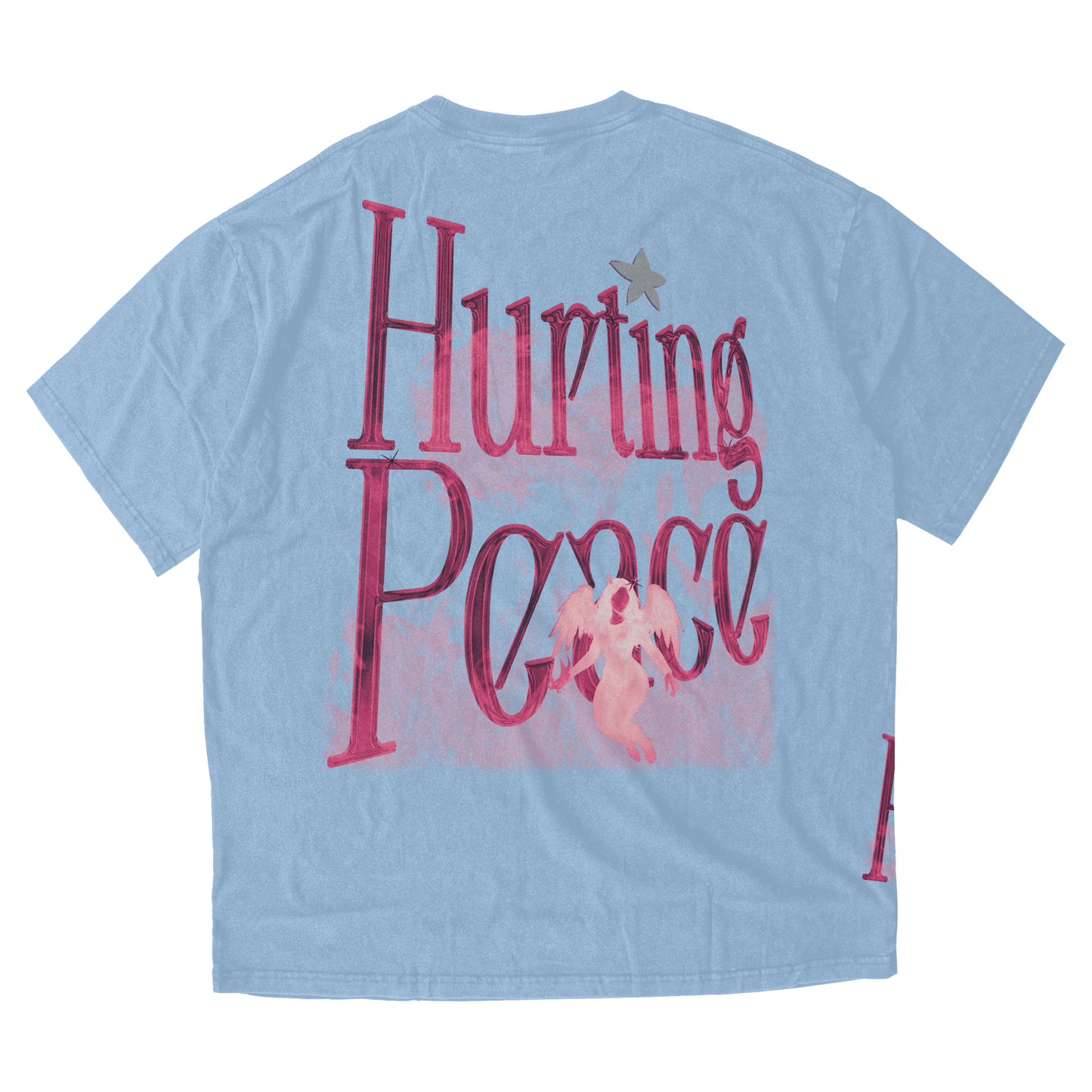 Pixie Baby Blue Tee - HurtingPeace