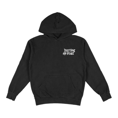 Peaceful Black Hoodie - HurtingPeace
