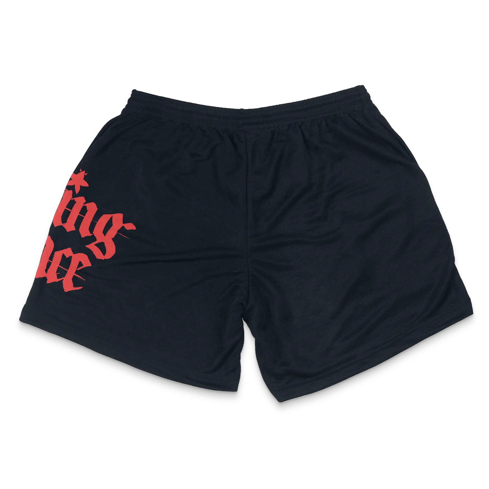 HURTMORE Navy Poly Shorts - HurtingPeace