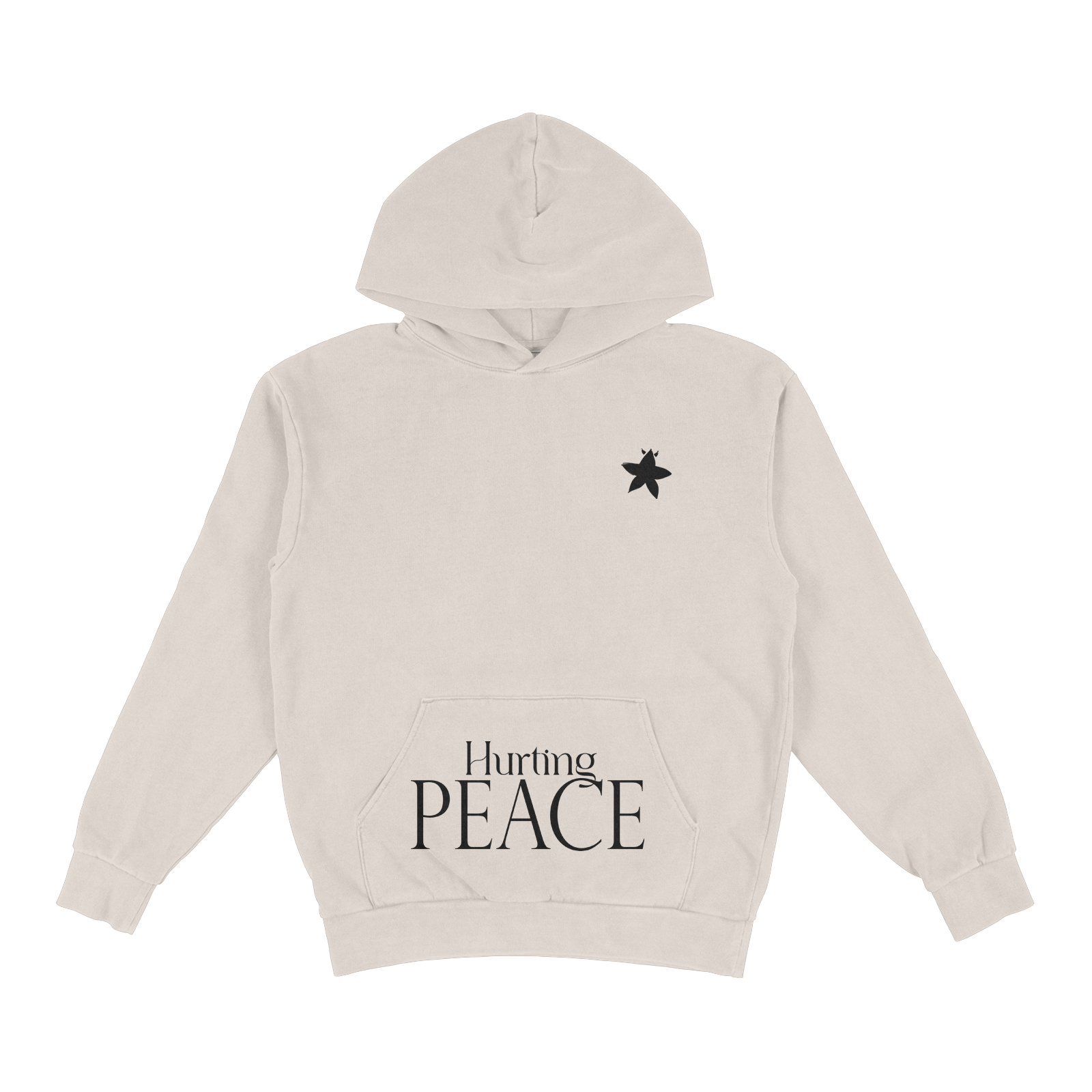 Aether Cream Hoodie - HurtingPeace