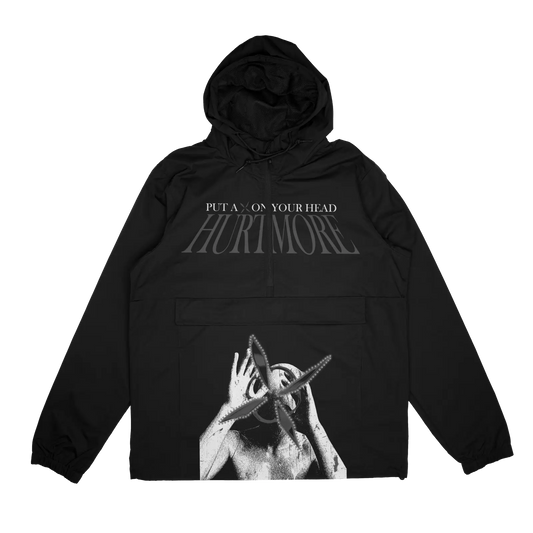 X-AXIS Black Anorak Windbreaker - HurtingPeace