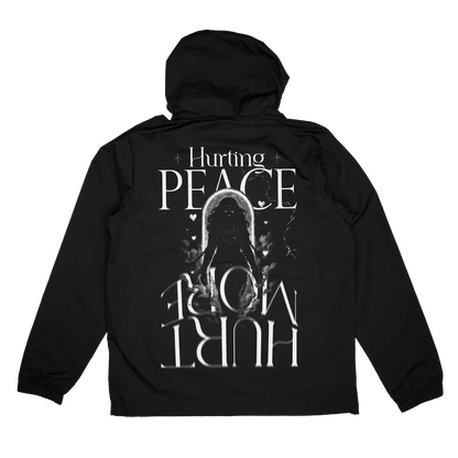 Aether Black Anorak Windbreaker - HurtingPeace