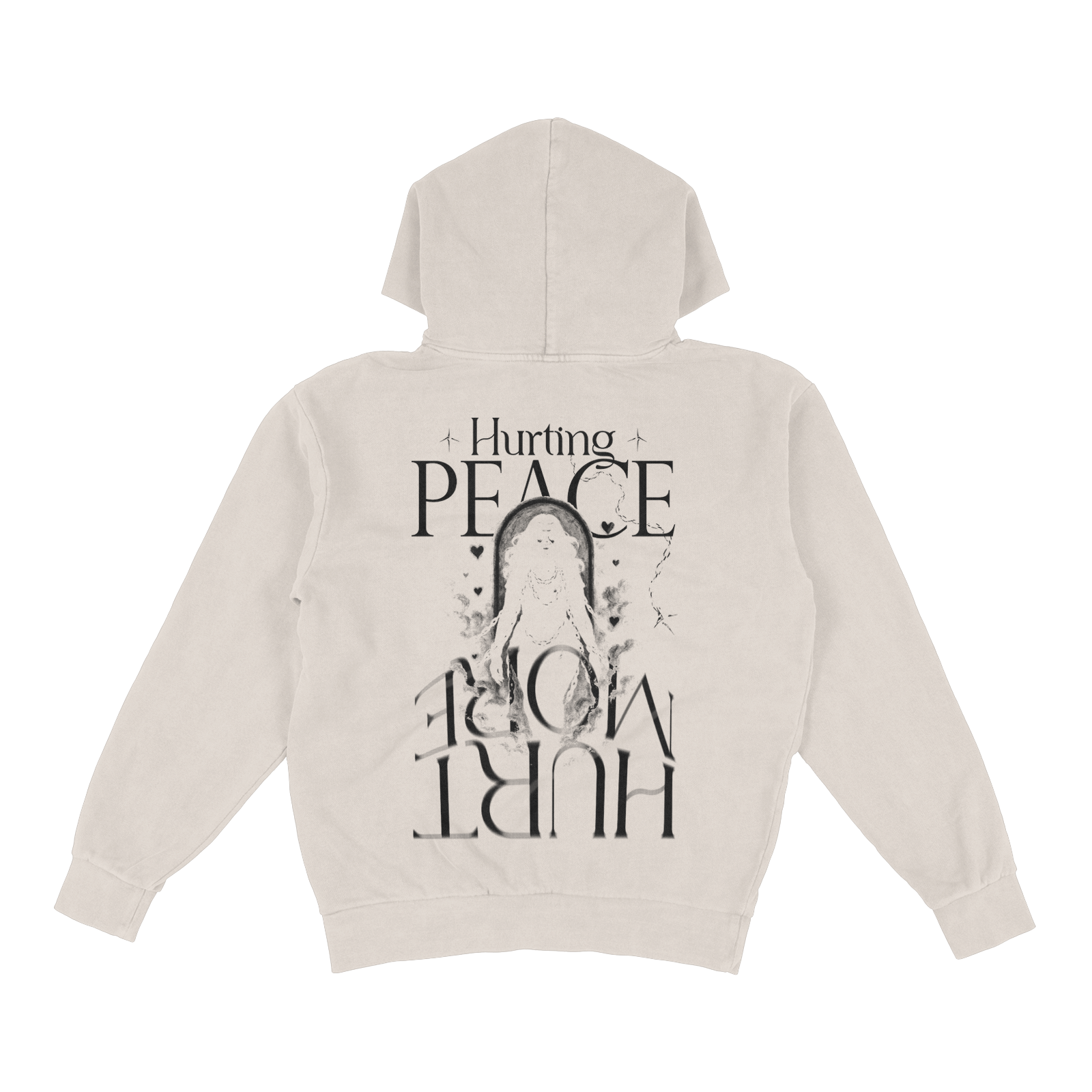 Aether Cream Hoodie - HurtingPeace