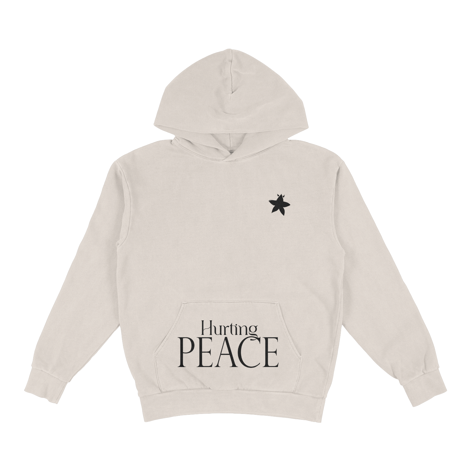Aether Cream Hoodie - HurtingPeace