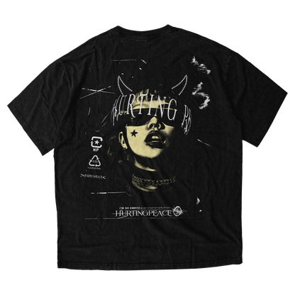 Empty Black Tee - HurtingPeace