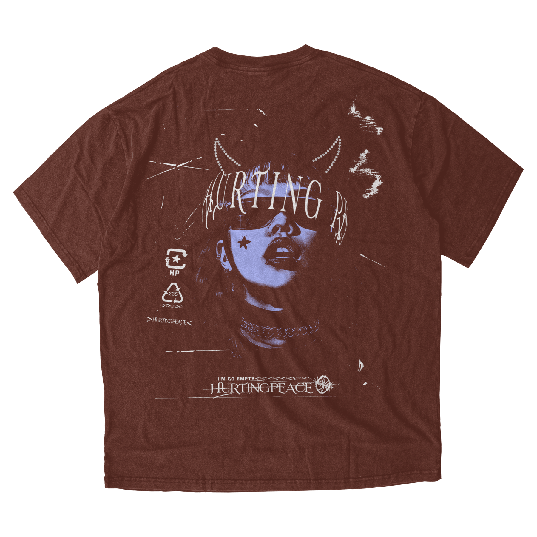 Empty Mocha Tee - HurtingPeace