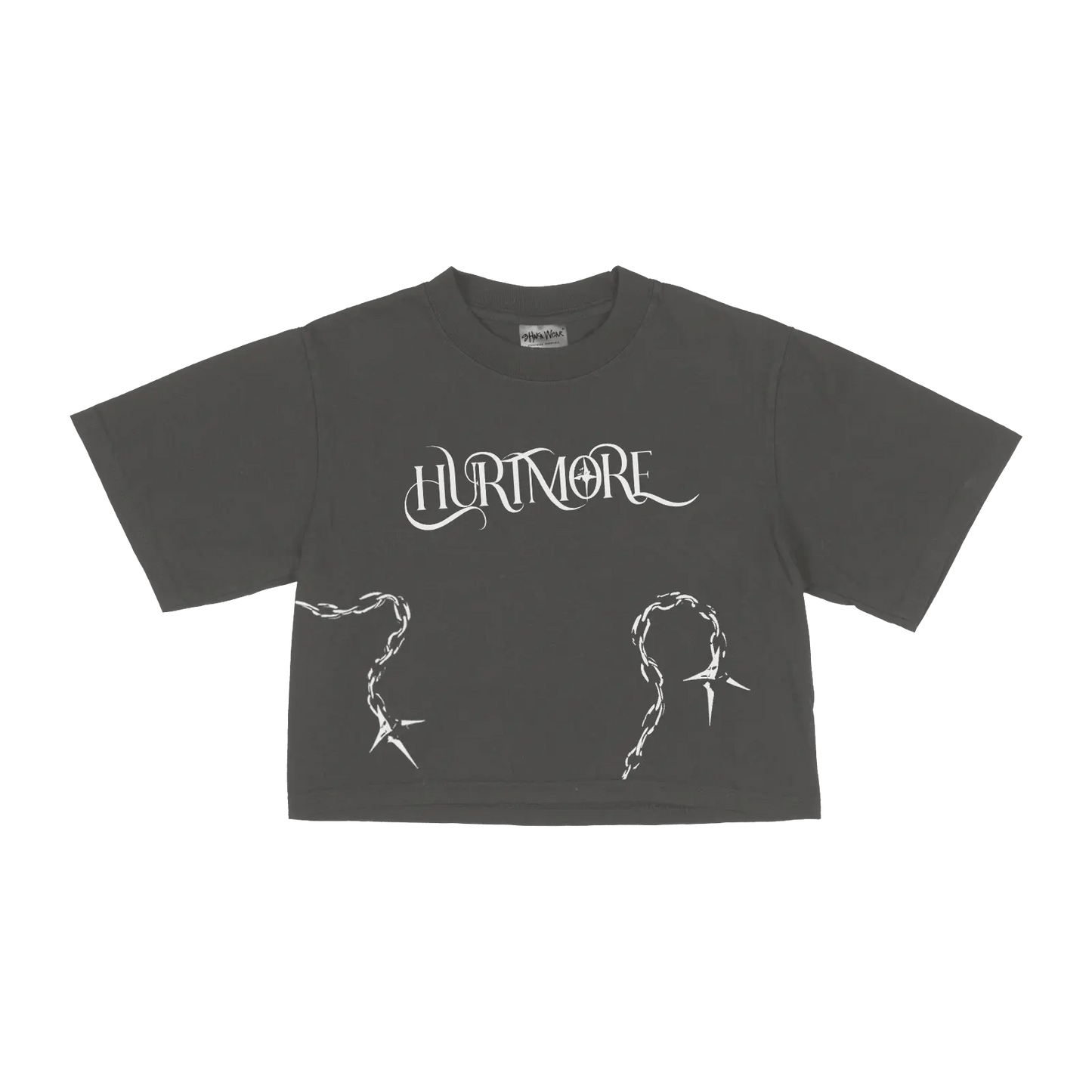 HURTMORE Metal Crop Top - HurtingPeace