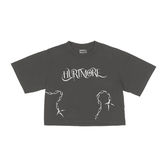 HURTMORE Metal Crop Top - HurtingPeace