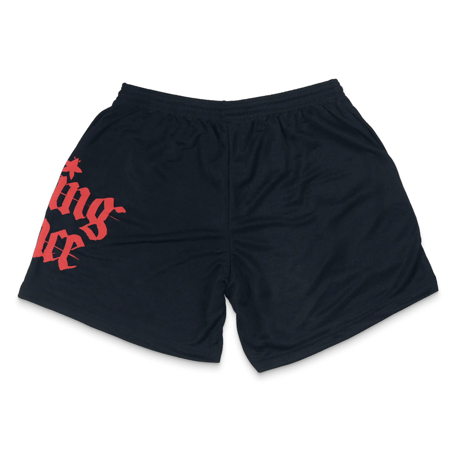 HURTMORE Navy Poly Shorts - HurtingPeace