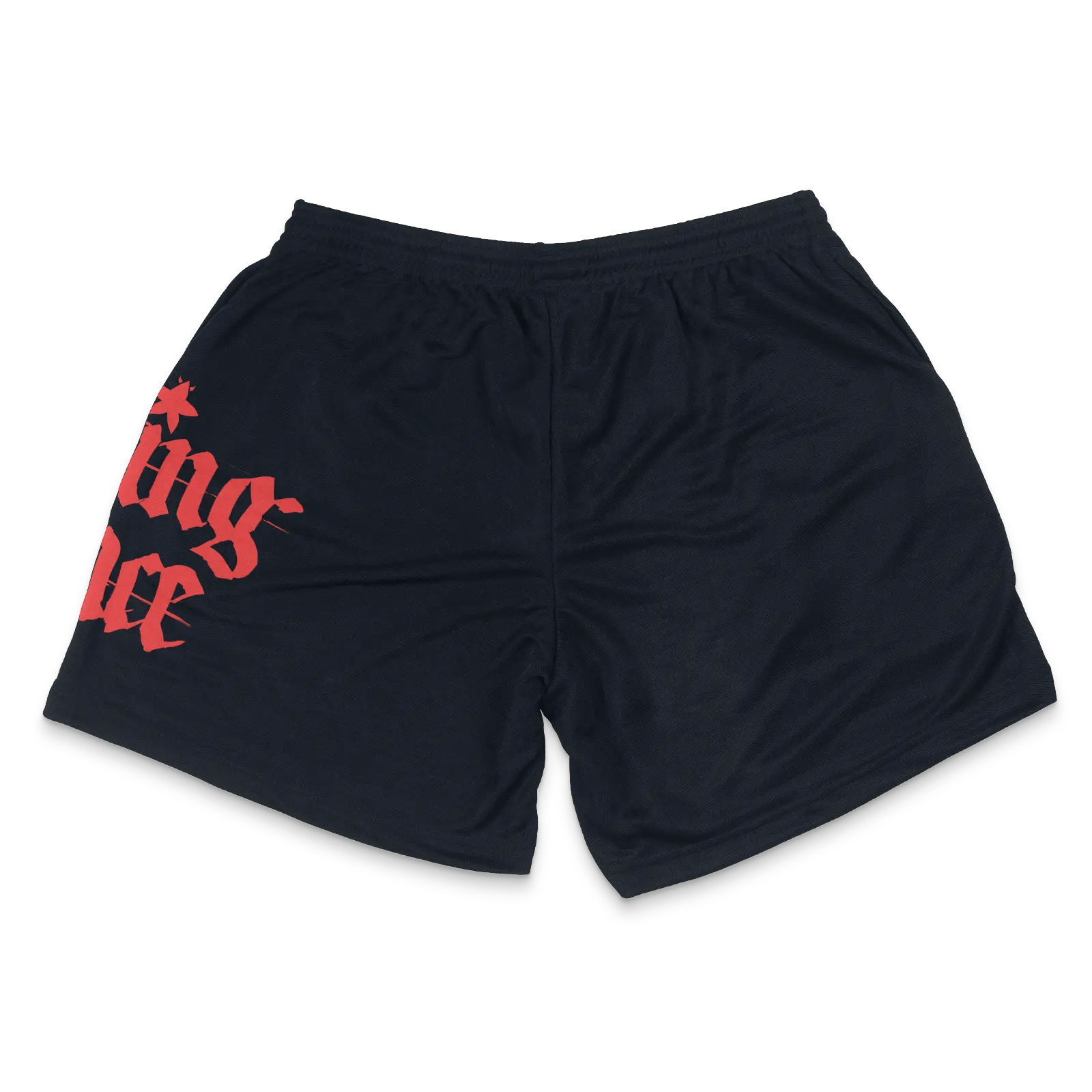 HURTMORE Navy Poly Shorts - HurtingPeace