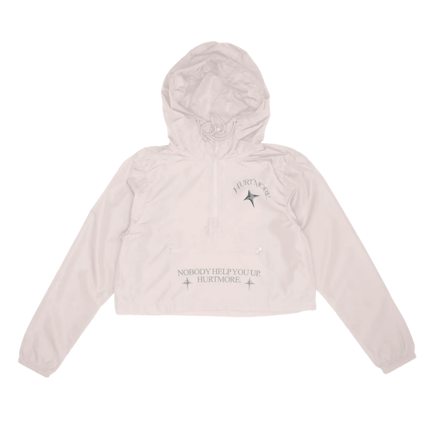 No Help Peach Crop Windbreaker - HurtingPeace
