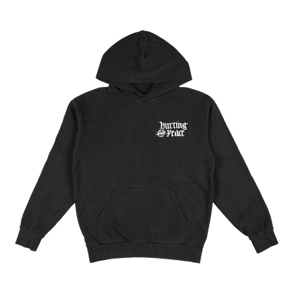 Peaceful Black Hoodie - HurtingPeace