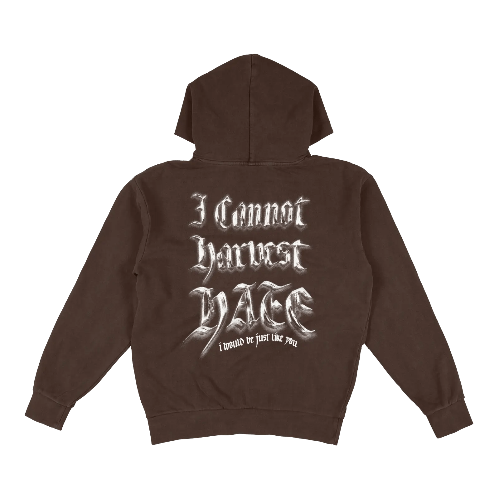 Peaceful Mocha Hoodie - HurtingPeace