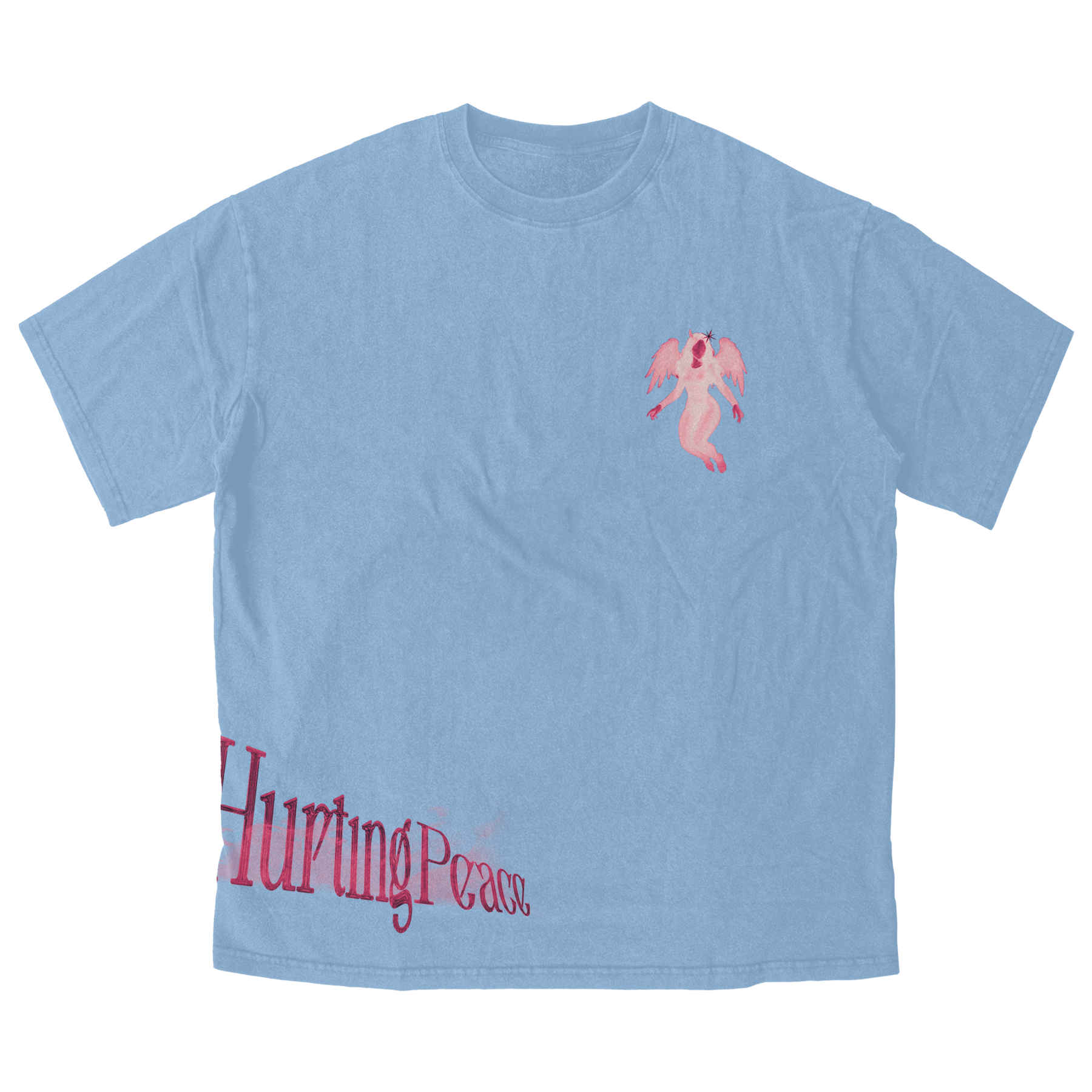 Pixie Baby Blue Tee - HurtingPeace