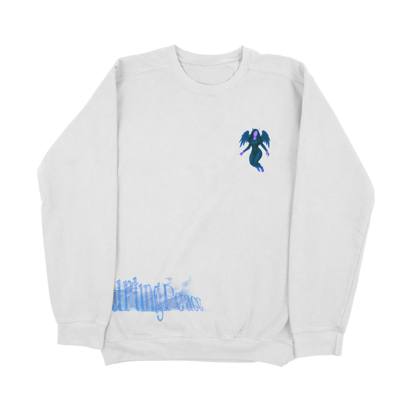 Pixie White Sweatshirt - HurtingPeace