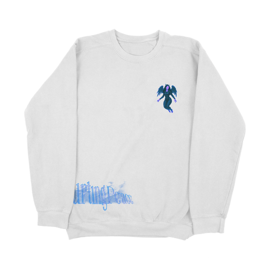 Pixie White Sweatshirt - HurtingPeace