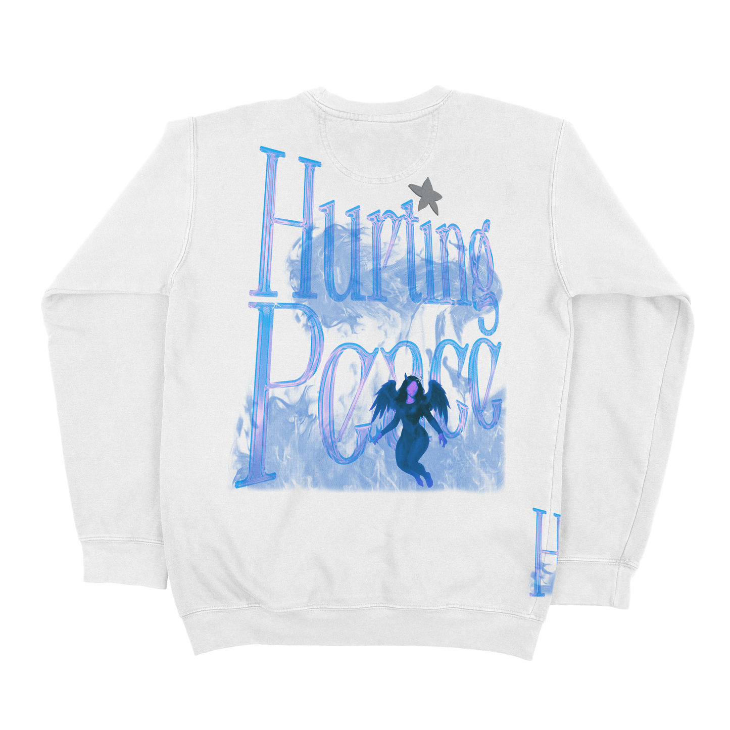 Pixie White Sweatshirt - HurtingPeace