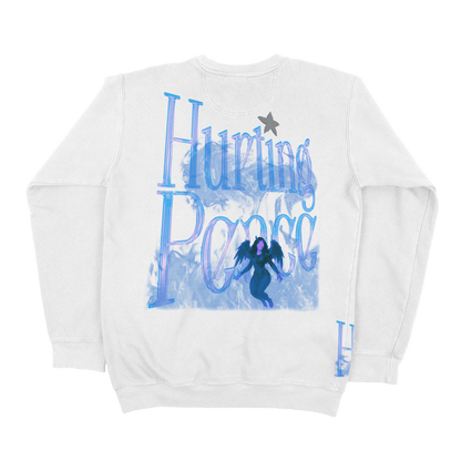 Pixie White Sweatshirt - HurtingPeace