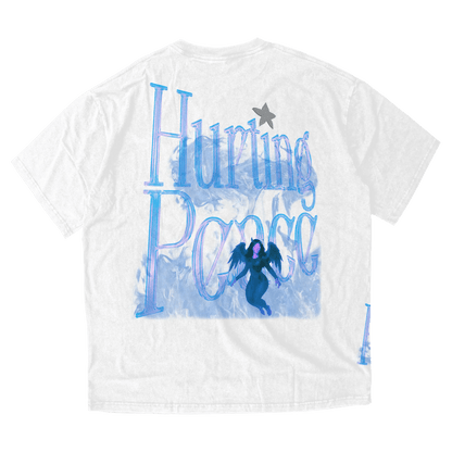 Pixie White Tee - HurtingPeace