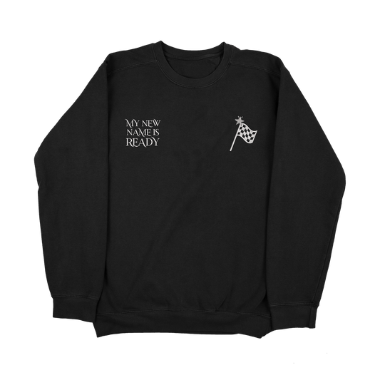 Ready Black Sweatshirt - HurtingPeace