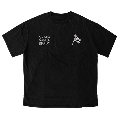Ready Black Tee - HurtingPeace