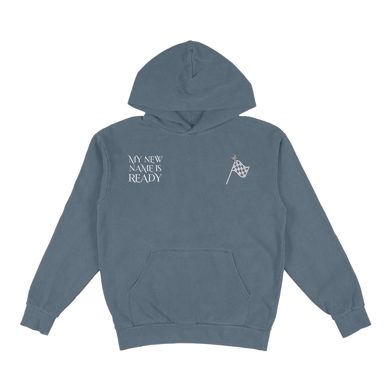 Ready Blue Hoodie - HurtingPeace