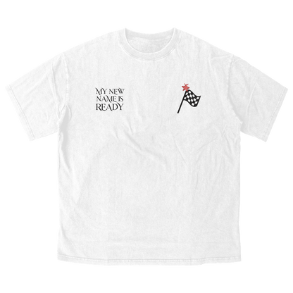 Ready White Tee - HurtingPeace