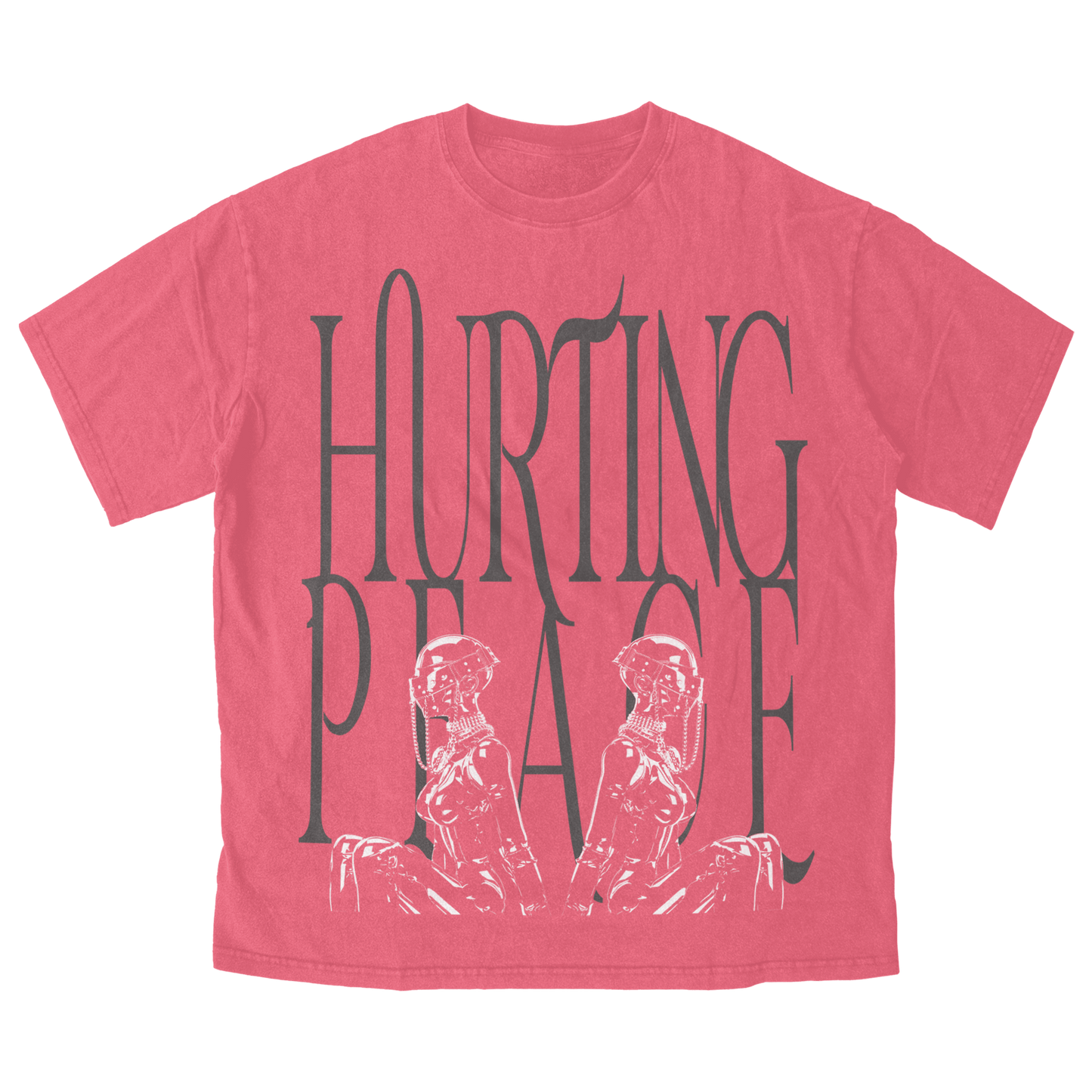 Title Clay Red Tee - HurtingPeace