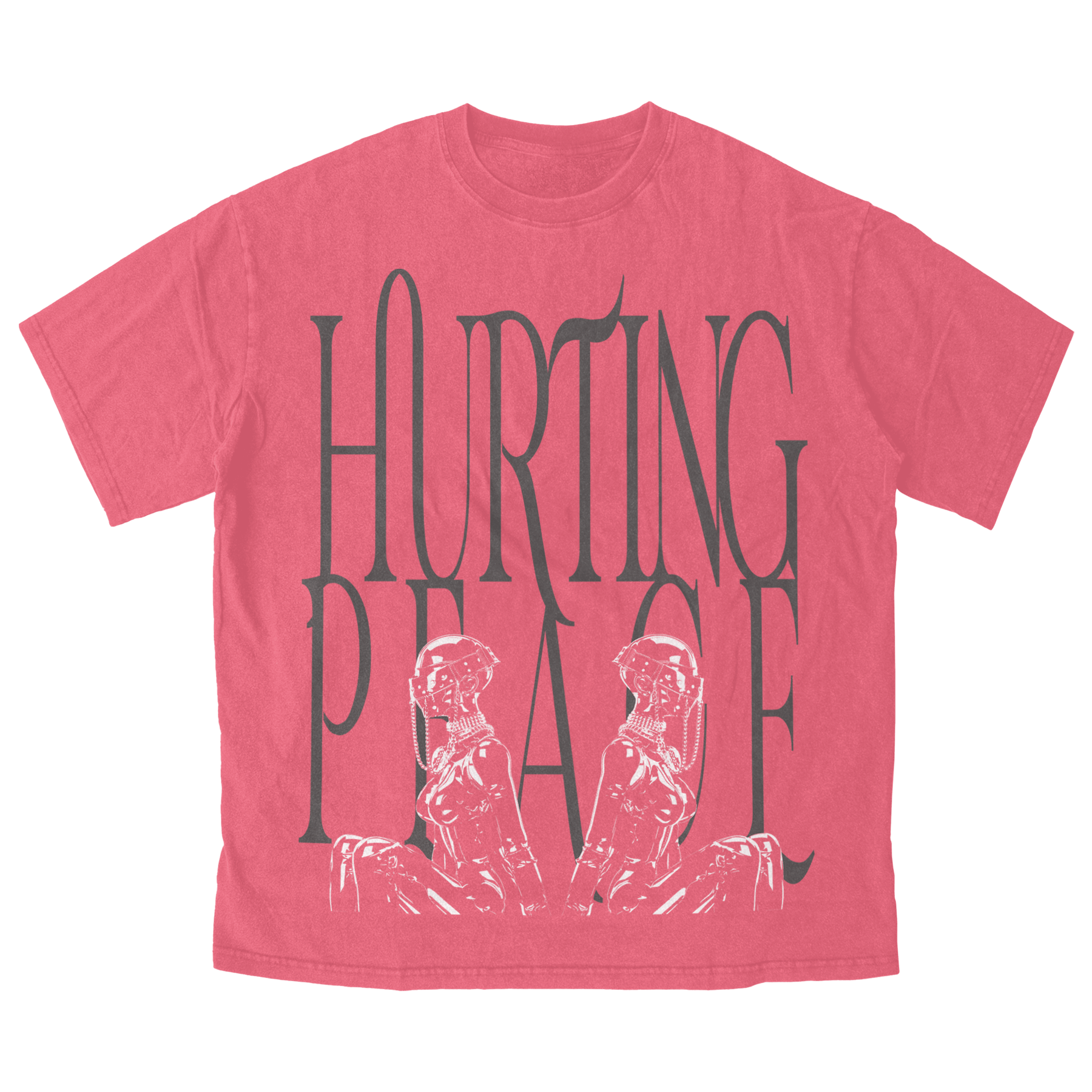 Title Clay Red Tee - HurtingPeace