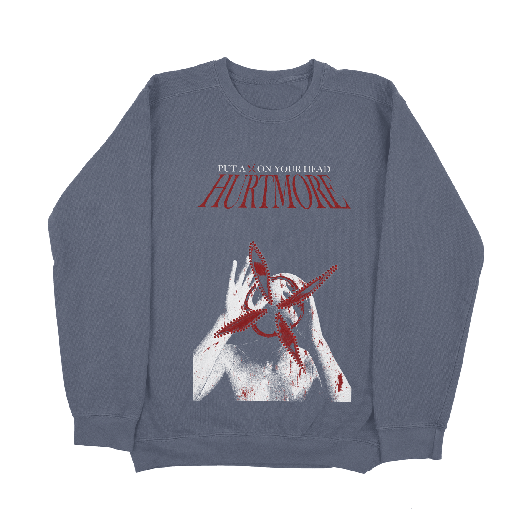 X - AXIS Navy Sweatshirt - HurtingPeace