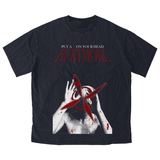 X - AXIS Navy Tee - HurtingPeace