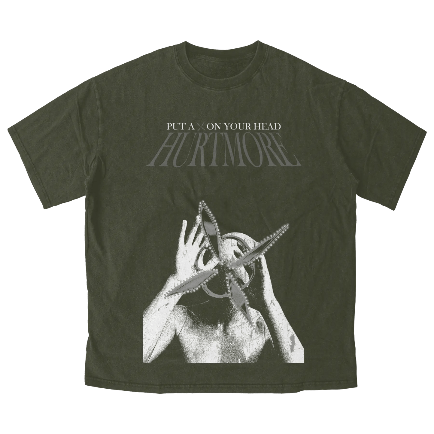 X - AXIS Olive Tee - HurtingPeace