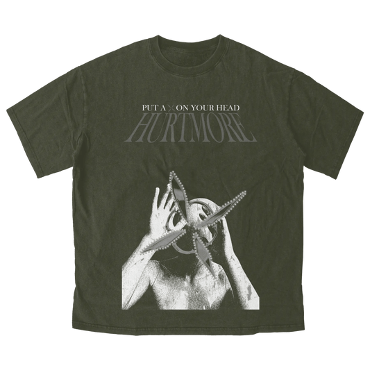 X - AXIS Olive Tee - HurtingPeace
